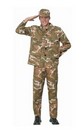 Camouflage mesh fabric