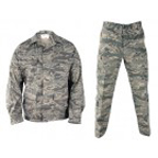 Camouflage combat trousers