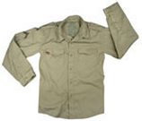 Brown military style jacket