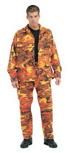 Camouflage waterproof material