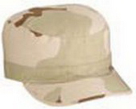 Camouflage fleece hats